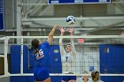 VB vs USCGA  Wheaton College Women's Volleyball vs U.S. Coast Guard Academy. - Photo by Keith Nordstrom : Wheaton, Volleyball